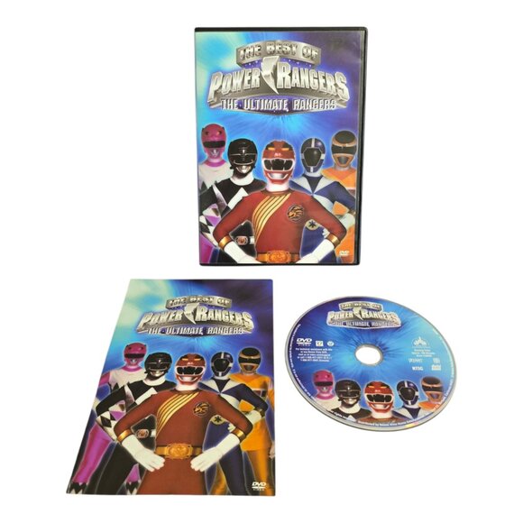 The Best of Power Rangers: The Ultimate Rangers (DVD, 2003) w/ Insert - Picture 1 of 8